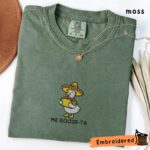 Mexican Goose Embroidered T-Shirt, Comfort Colors 1717, Funny Goose Tee - Image 2