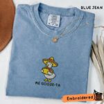 Mexican Goose Embroidered T-Shirt, Comfort Colors 1717, Funny Goose Tee